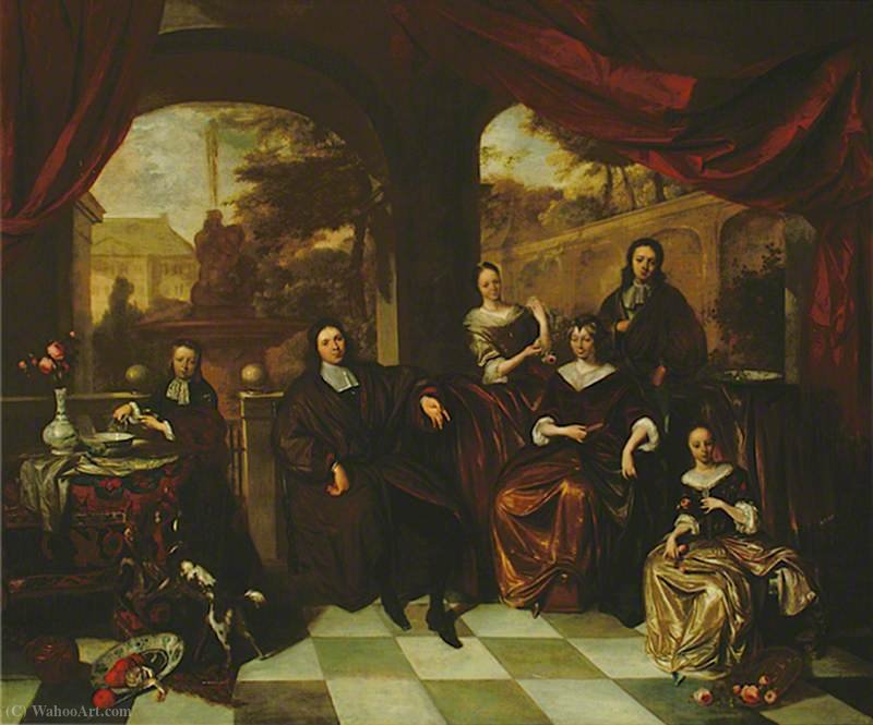 The Hope Family Of Rotterdam — Michiel Van Musscher