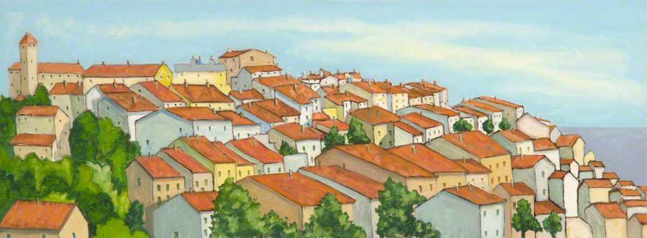 Red Roofed Village — Charles Macdonald