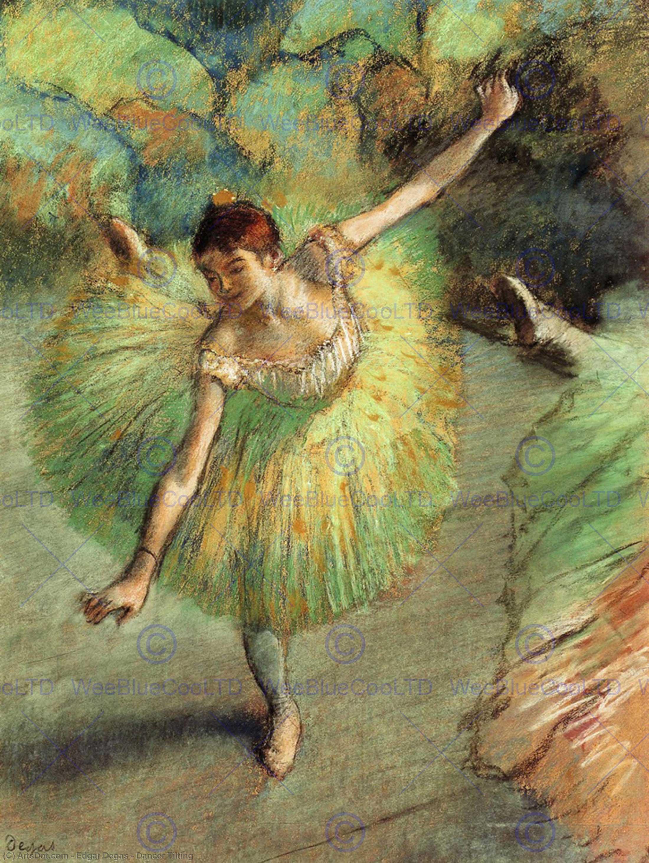 Neigende Tänzerin — Hilaire-germain-edgar Degas