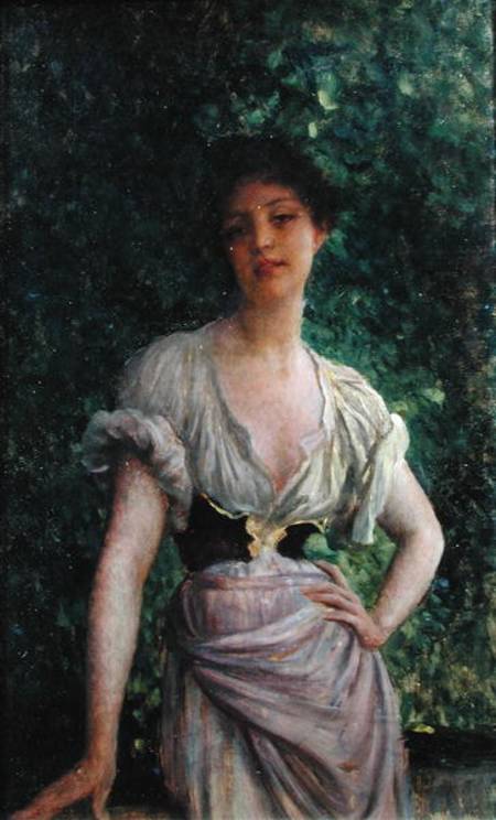 The Washerwoman — Ernest Hébert