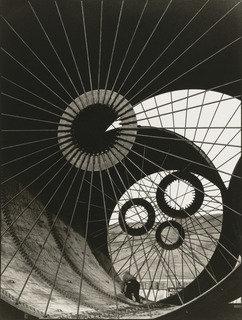 Wind Tunnel Construction, Fort Peck Dam, Montana — Margaret Bourke-white