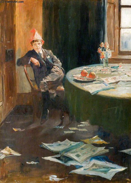 After The Party — Sir Alfred James Munnings