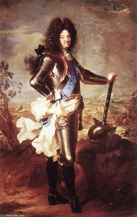 Portrait Of Louis Xiv — Hyacinthe Rigaud