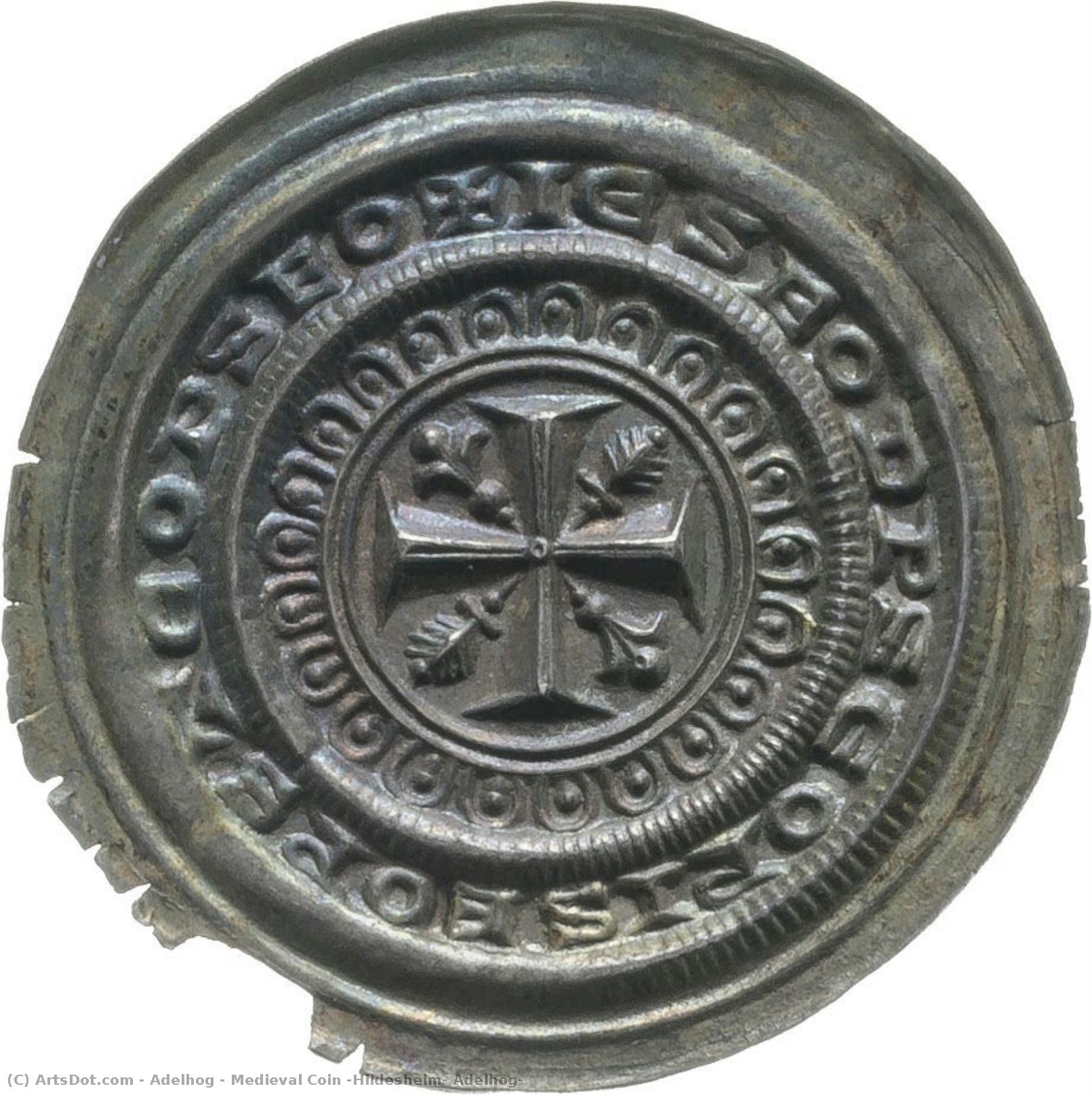 Medieval Coin (hildesheim: Adelhog) — Adelhog