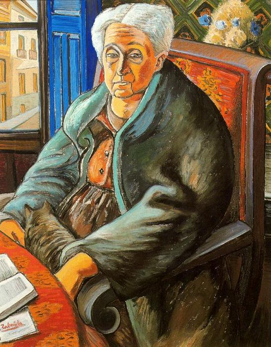 Portrait Of Aunt Pepa — Rafael Zabaleta Fuentes