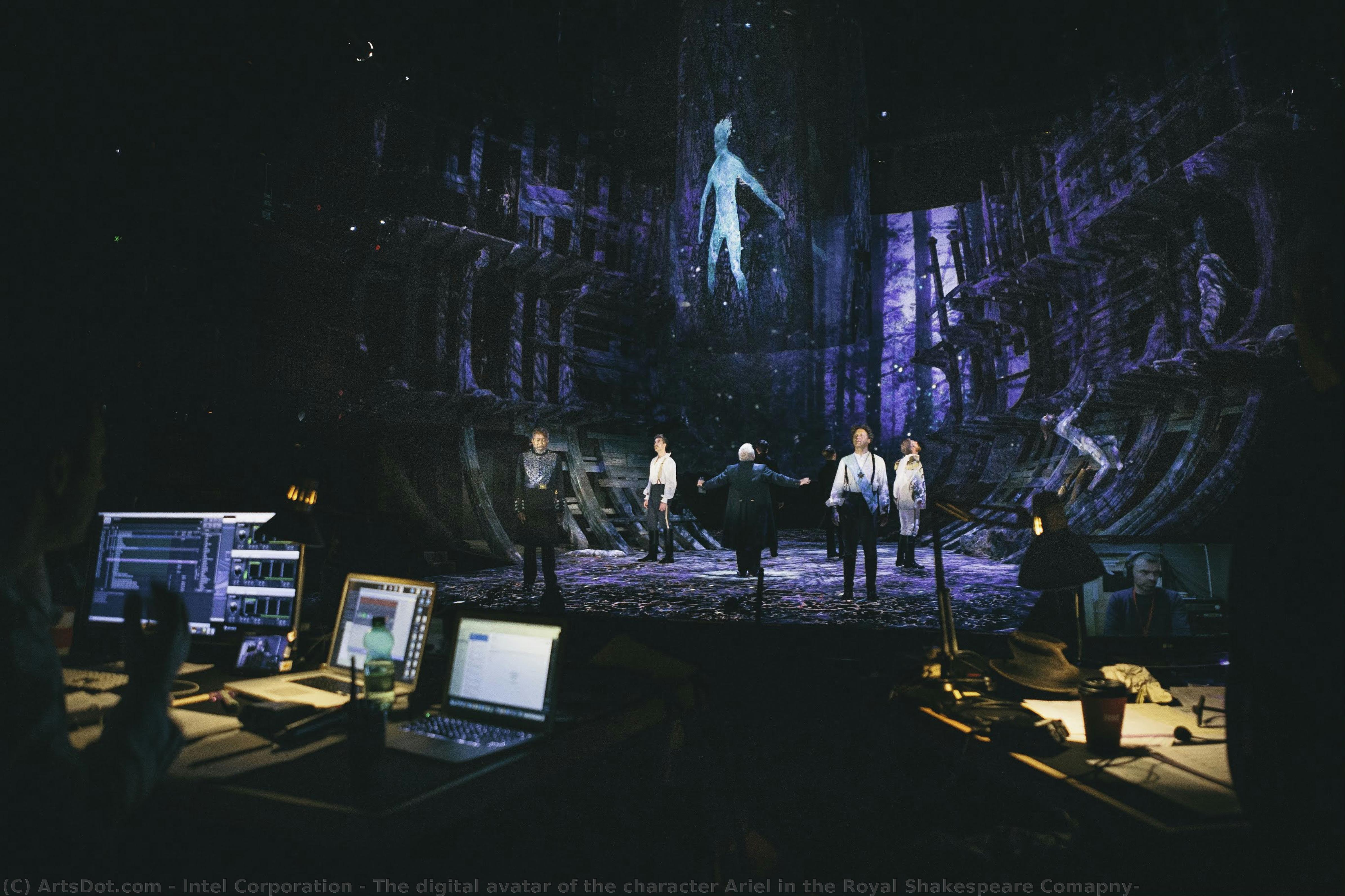 The Digital Avatar Of The Character Ariel In The Royal Shakespeare Comapny — Intel Corporation