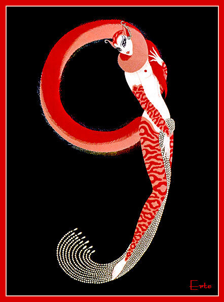 Number 9 — Erté