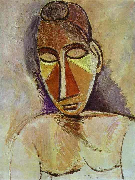 Nude (half-length) — Пабло Пикасо