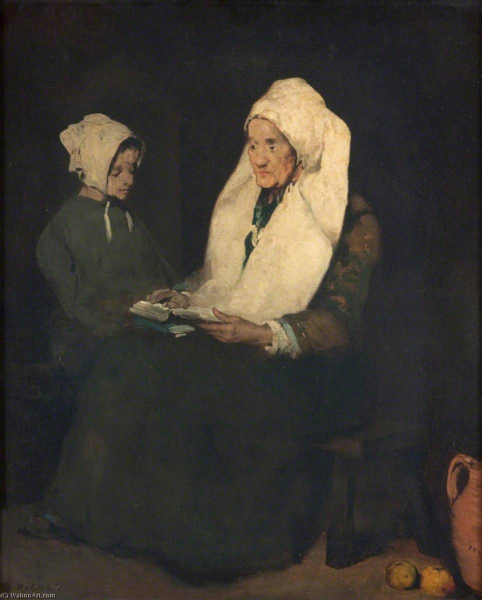 The Admonition — Theodule Augustine Ribot