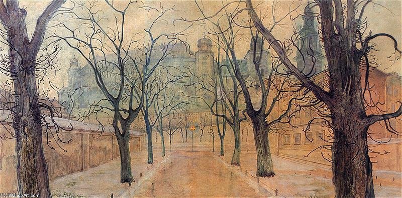 Planty At Dawn — Stanislaw Wyspianski