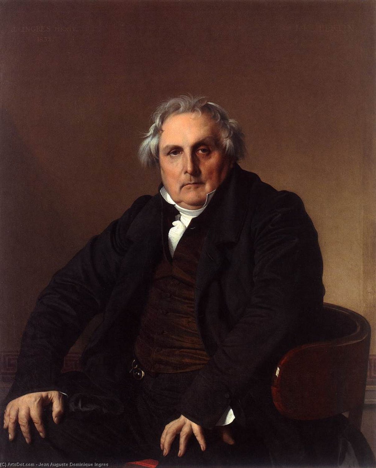 Monsieur Bertin — Jean-auguste-dominique Ingres
