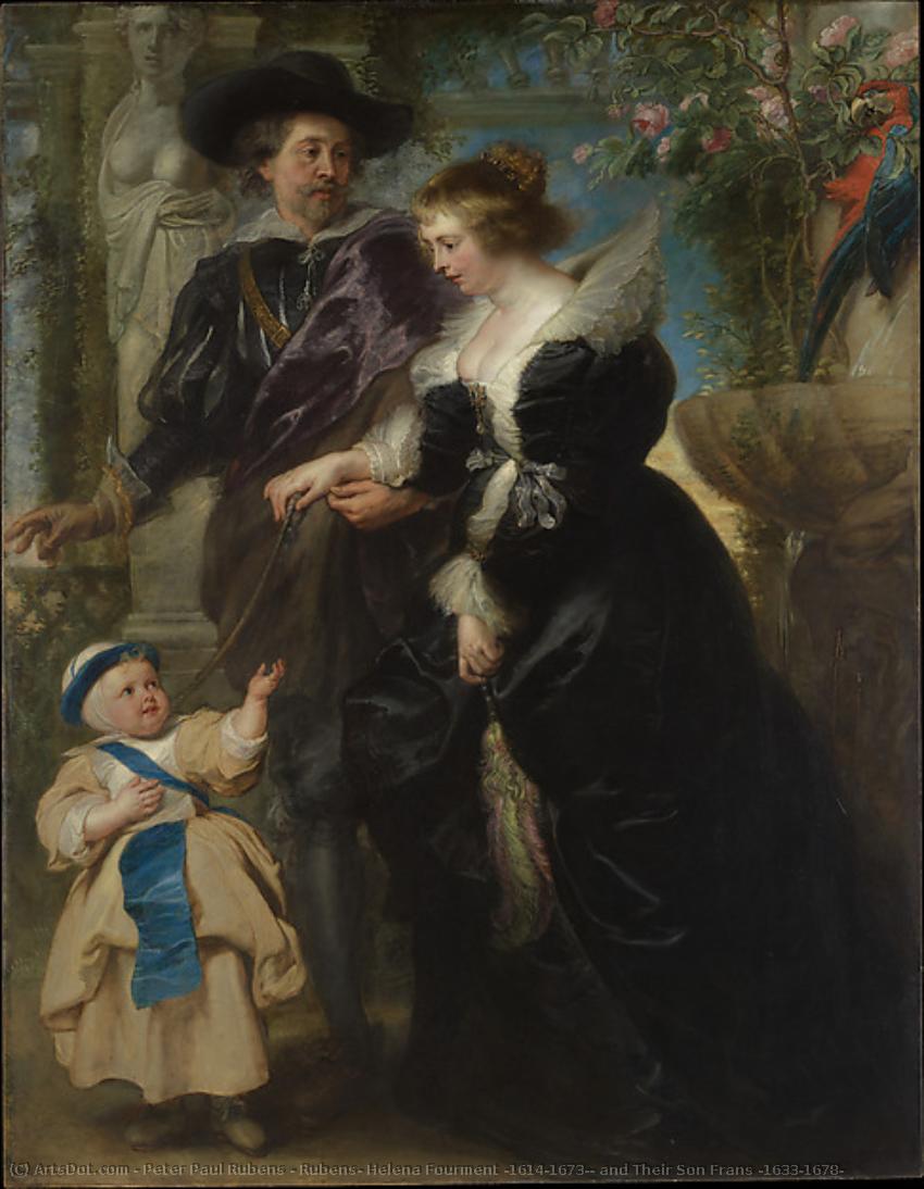 Rubens, Helena Fourment (1614–1673), Und Ihr Sohn Frans (1633–1678) — Peter Paul Rubens