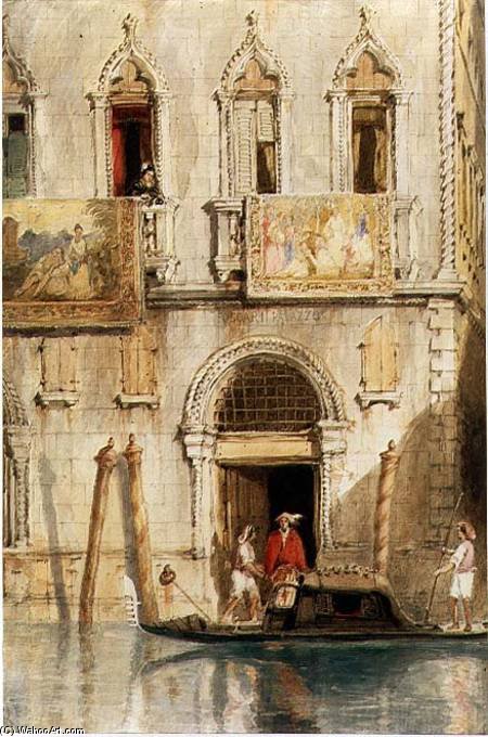 The Steps Of The Palazzo Foscari — James Holland