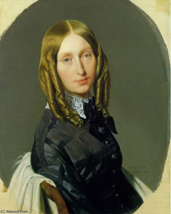 Hortense Reiset, Madame Reiset, Fogg Art Museum — Jean-auguste-dominique Ingres