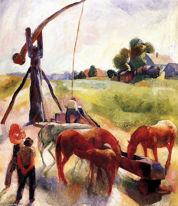 At The Draw Well — Karoly Patko