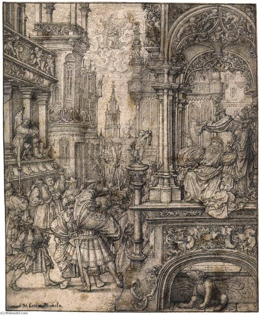 Emperor Augustus And The Tiburtine Sibyl — Jan Gossart