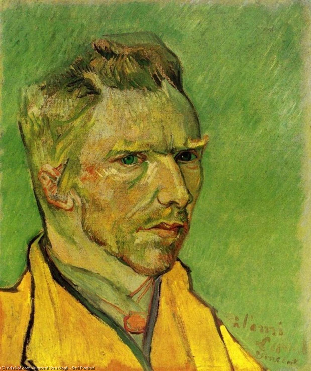 Self Portrait — Vincent Willem Van Gogh