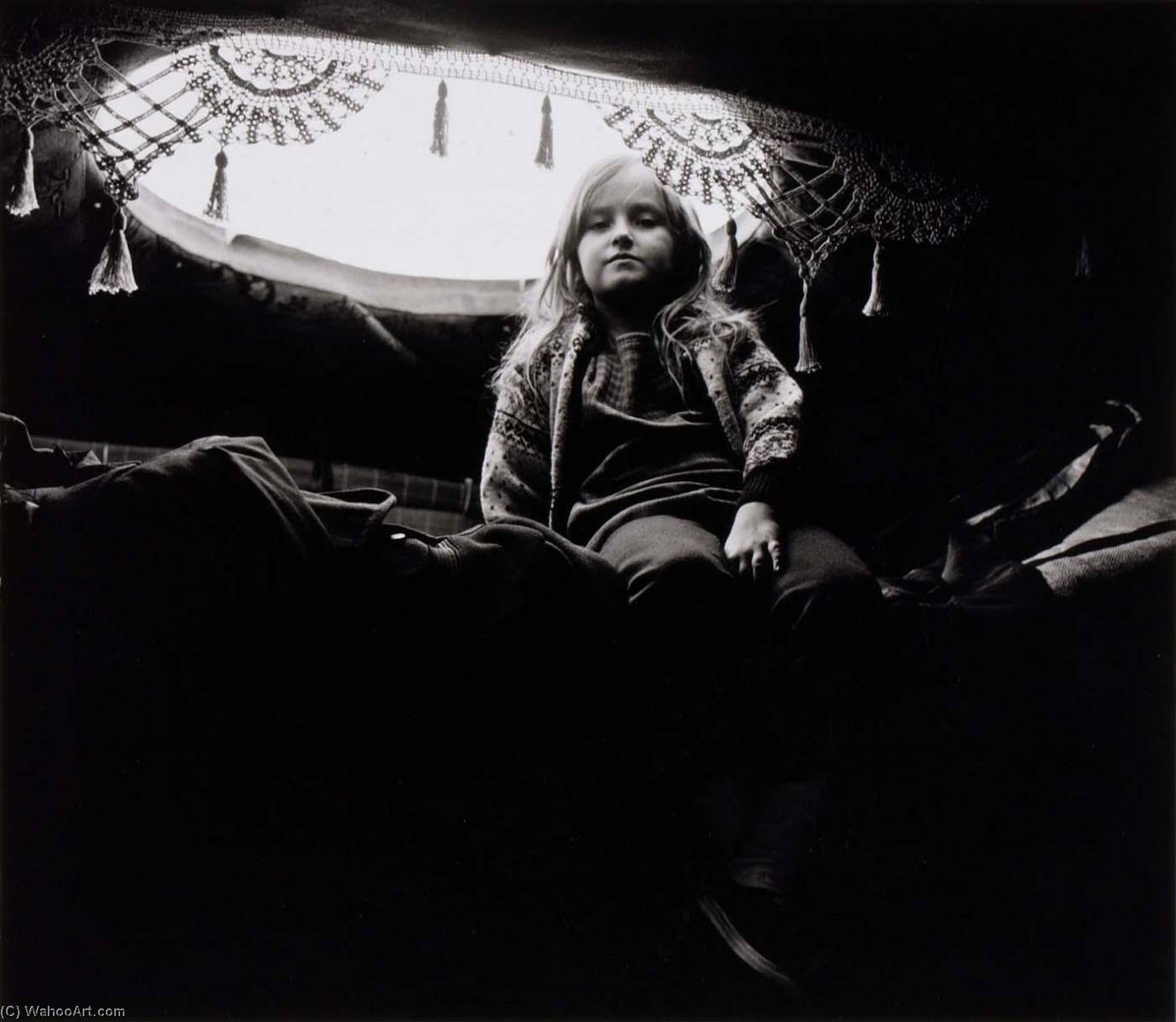 Annie Laurie, Alameda, California, From The Series The Great American Bus Trip — Paul Herzoff