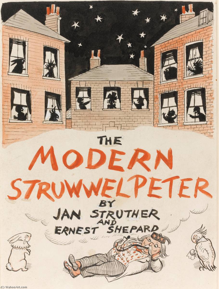 Two Illustrations For The Modern Struwwelpeter , Together With Other Material, Comprising — E.h Shepard
