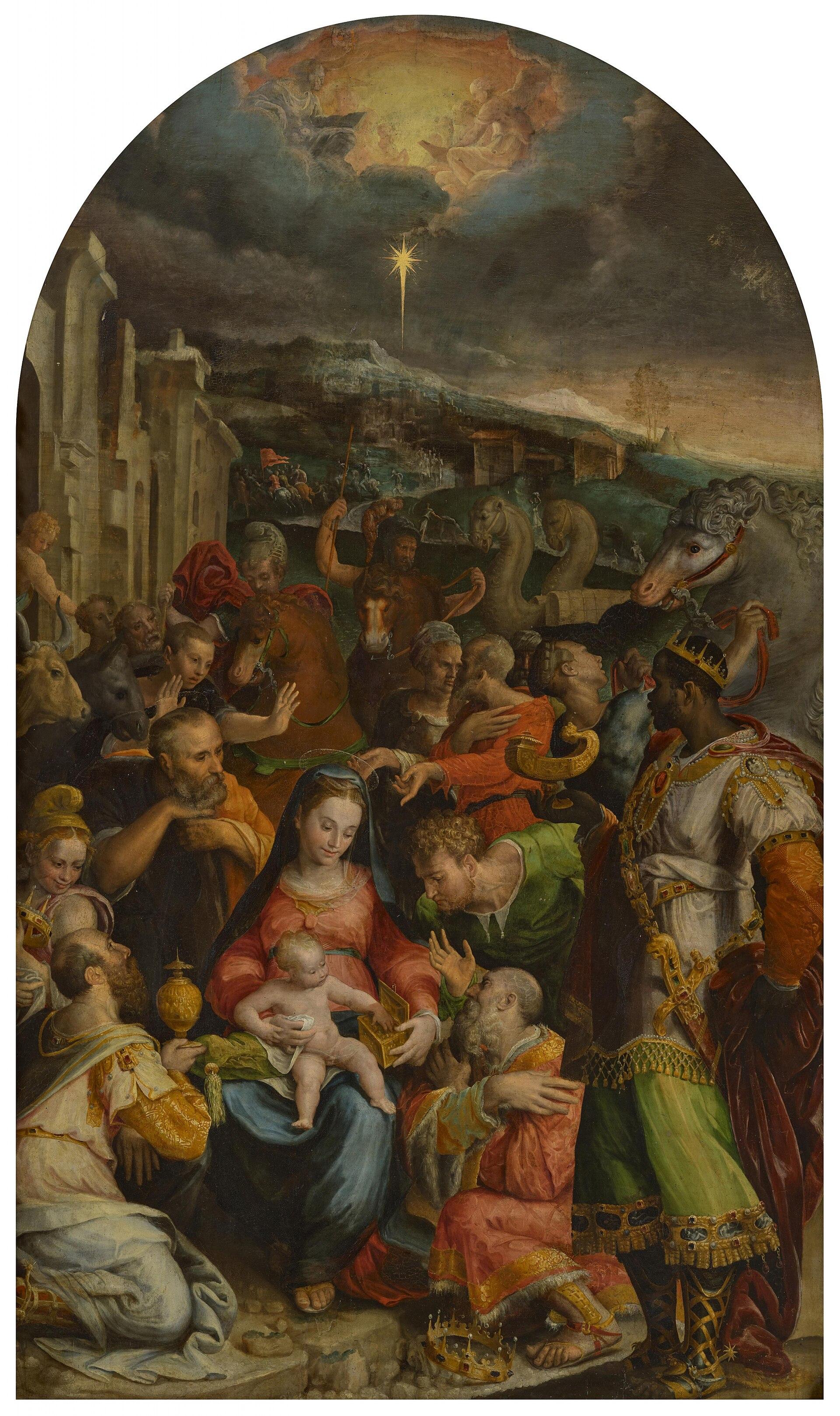 The Adoration Of The Magi — Prospero Fontana