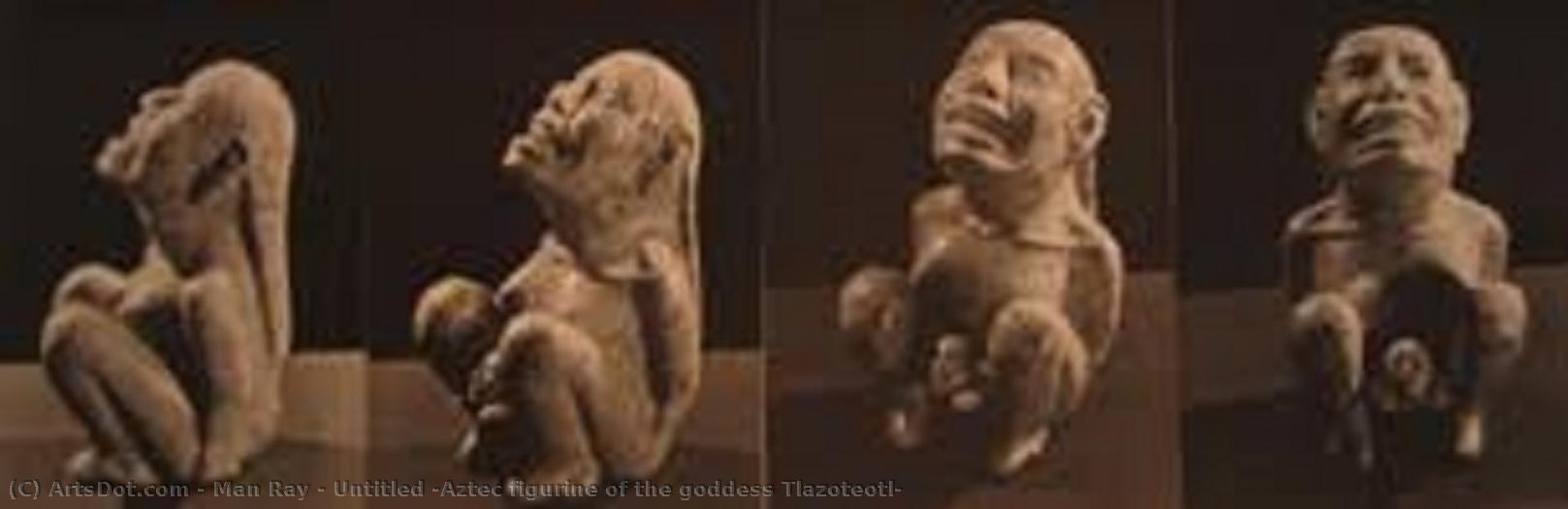 Untitled (aztec Figurine Of The Goddess Tlazoteotl) — Man Ray