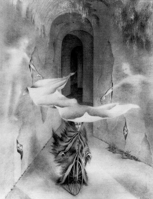 The Street Presence Of Occult Presences — Remedios Varo