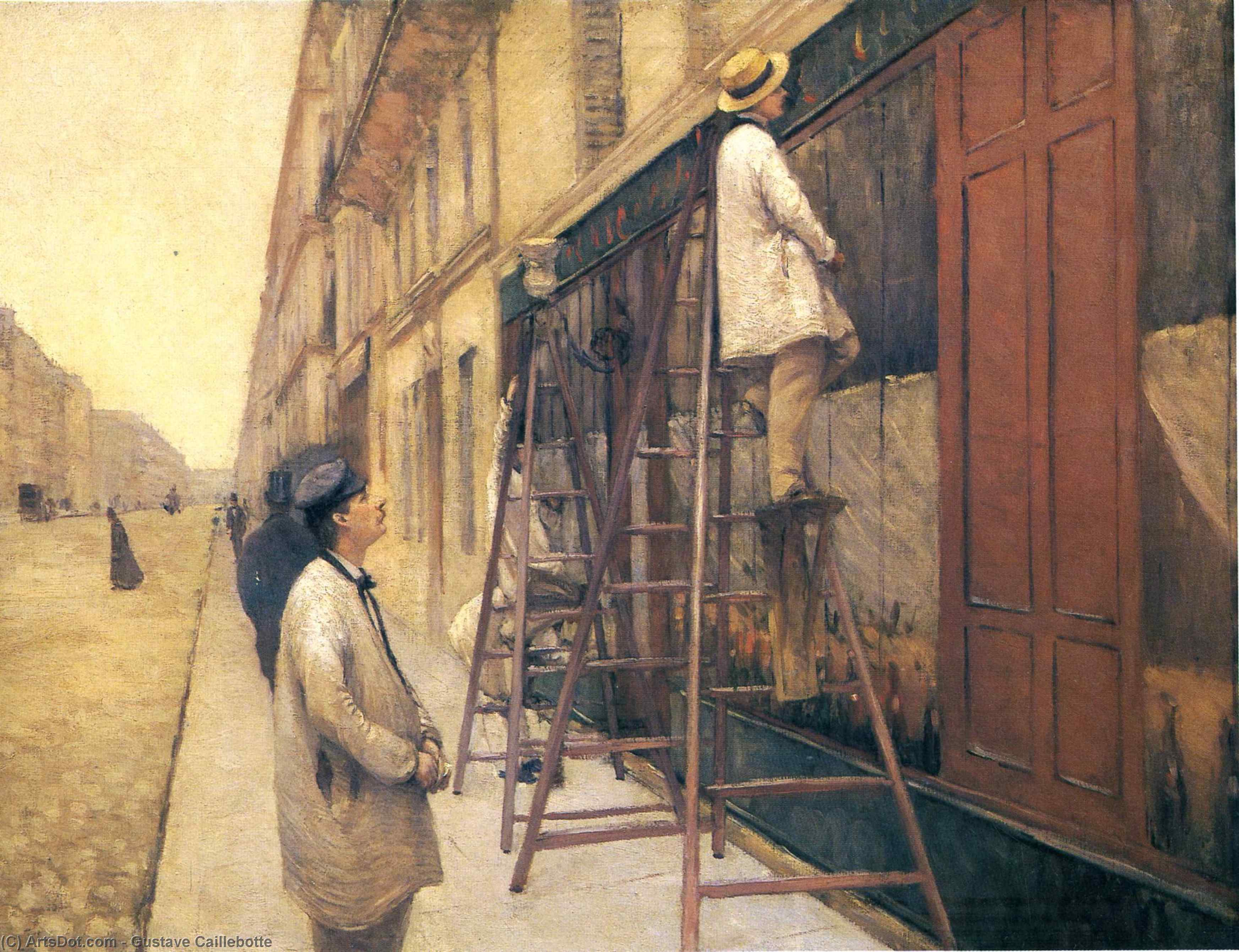 The House Painters — Gustave Caillebotte