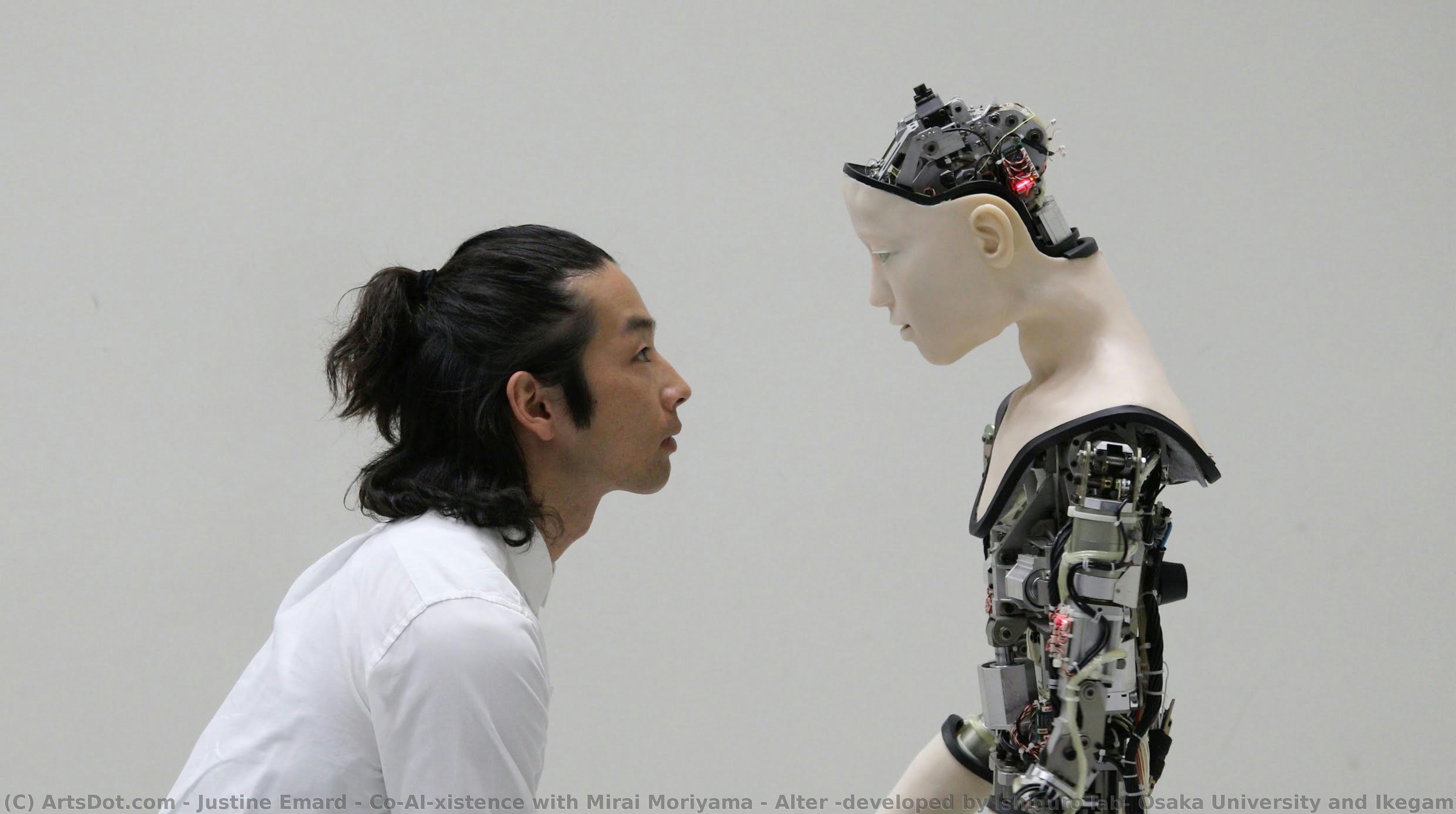 Co(ai)xistence With Mirai Moriyama & Alter (developed By Ishiguro Lab, Osaka University And Ikegami Lab, Tokyo University) — Justine Emard