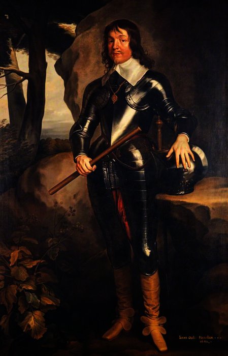 James Hamilton, 1st Duke Of Hamilton, Royalist — アントニ・ヴァン・ダイク