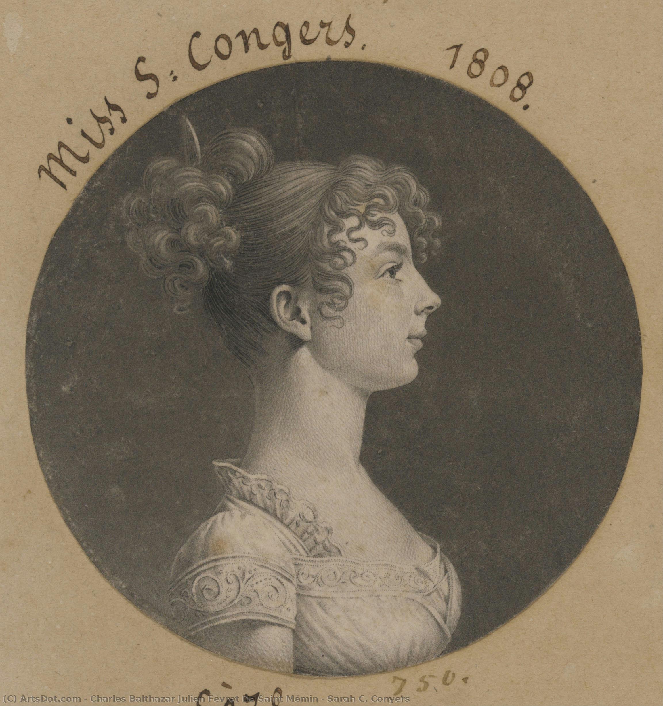 Sarah C. Conyers — Charles Balthazar Julien Févret De Saint Mémin