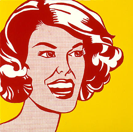 Head - Red And Yellow — Roy Lichtenstein