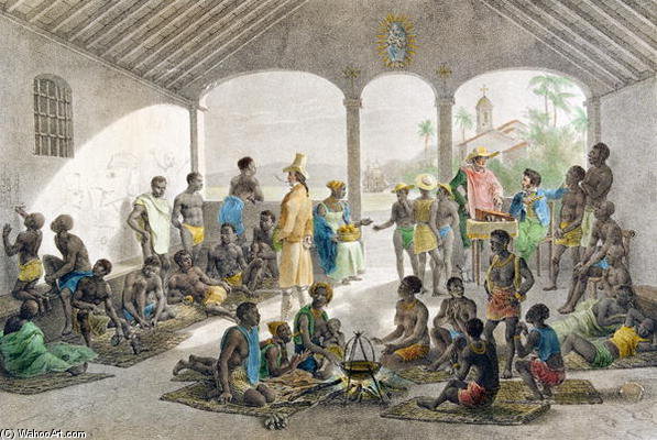 Marche Aux Negres — Johann Moritz Rugendas