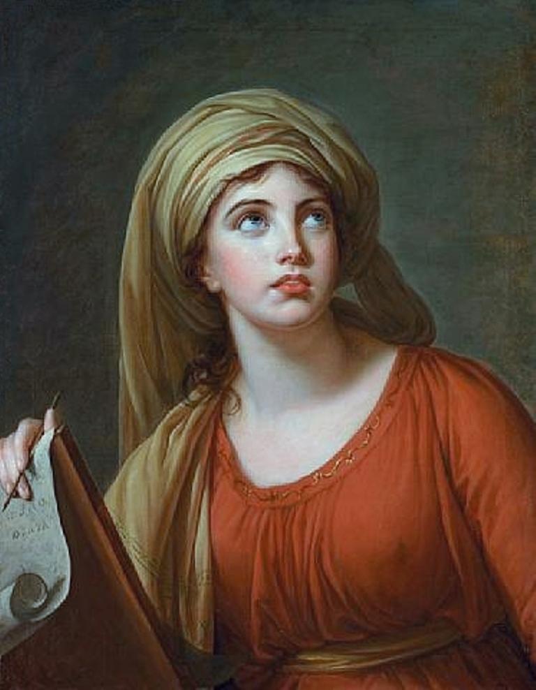 Lady Hamilton As The Persian Sibyl — Louise Élisabeth Vigée Le Brun