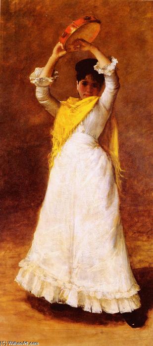 The Tamborine Girl — William Merritt Chase