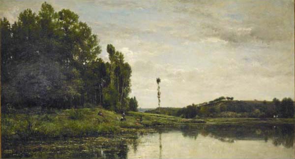 Banks Of The Oise 2 — Charles-françois Daubigny