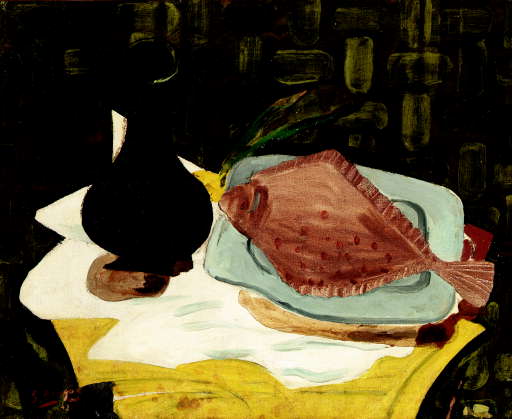 Black Pitcher And Lemon — Georges Braque