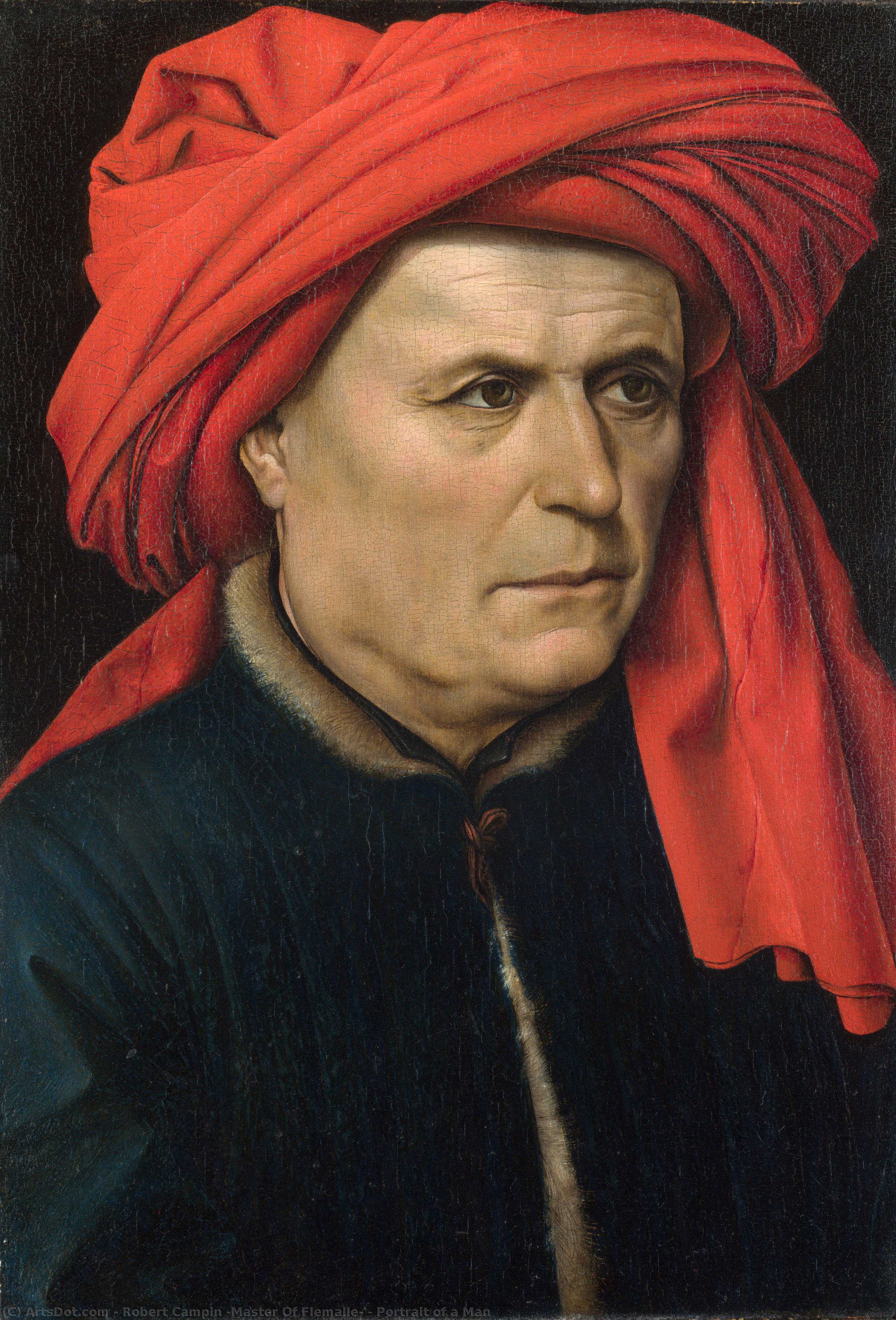 Portrait Of A Man — Robert Campin (master Of Flemalle)