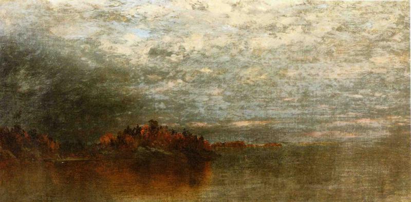 Twilight After A Storm — John Frederick Kensett