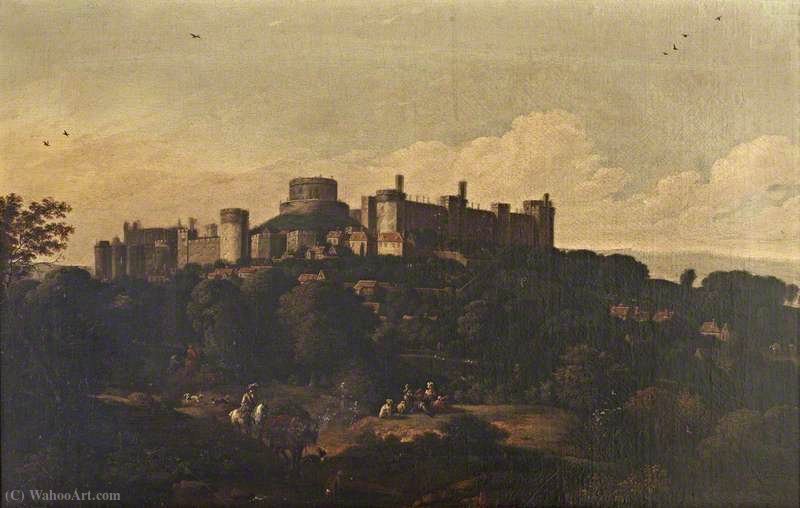 View Of Windsor Castle From The South — Jan Wyck
