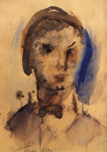 Portrait Of Mrs Kountse — Georgios Bouzianis