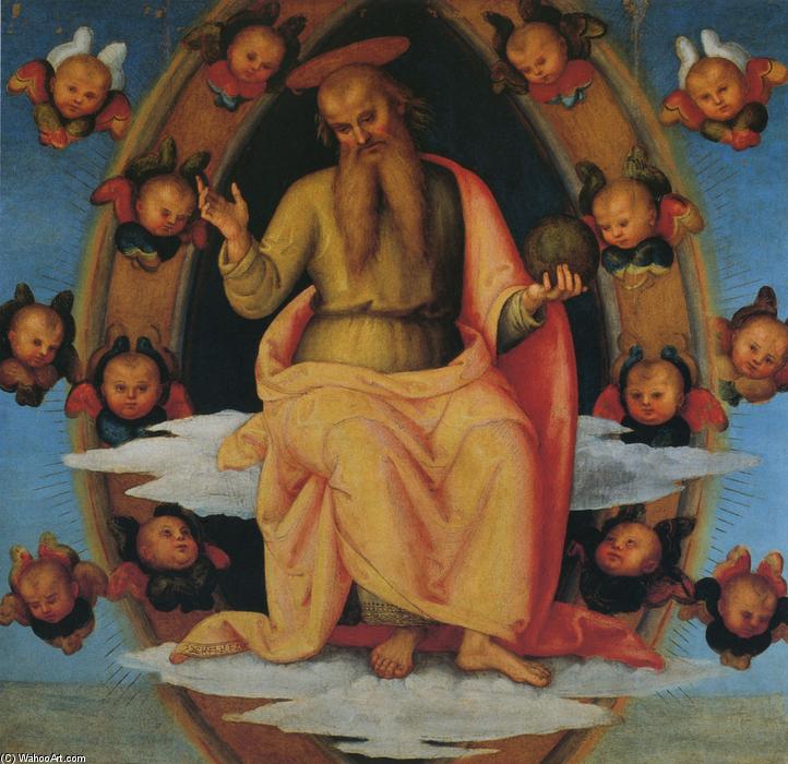 Pala Di Sant Agostino (lord Blessing) — Vannucci Pietro (le Perugin)
