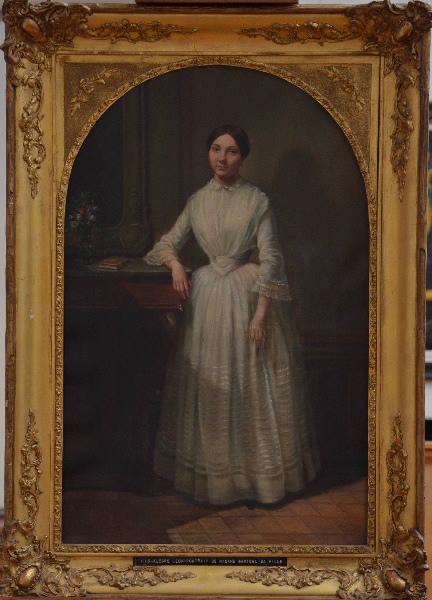 Portrait De Madame Garidel Jeune — Léon Alègre