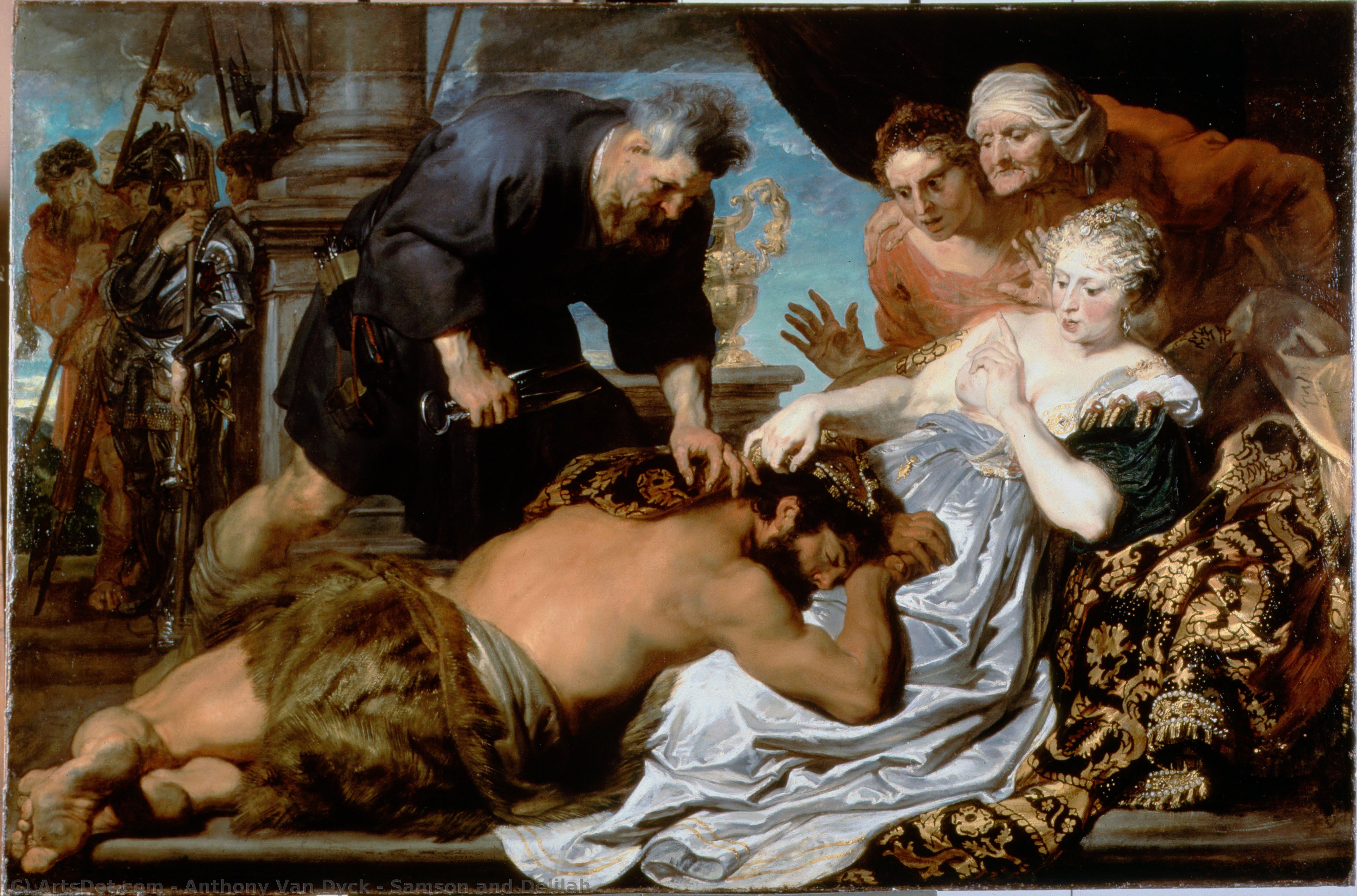 Sansón Y Dalila — Sir Anthony Van Dyck