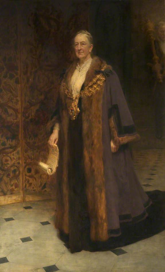 Dame Sarah Lees (1842–1935) — Hugh Goldwin Riviere