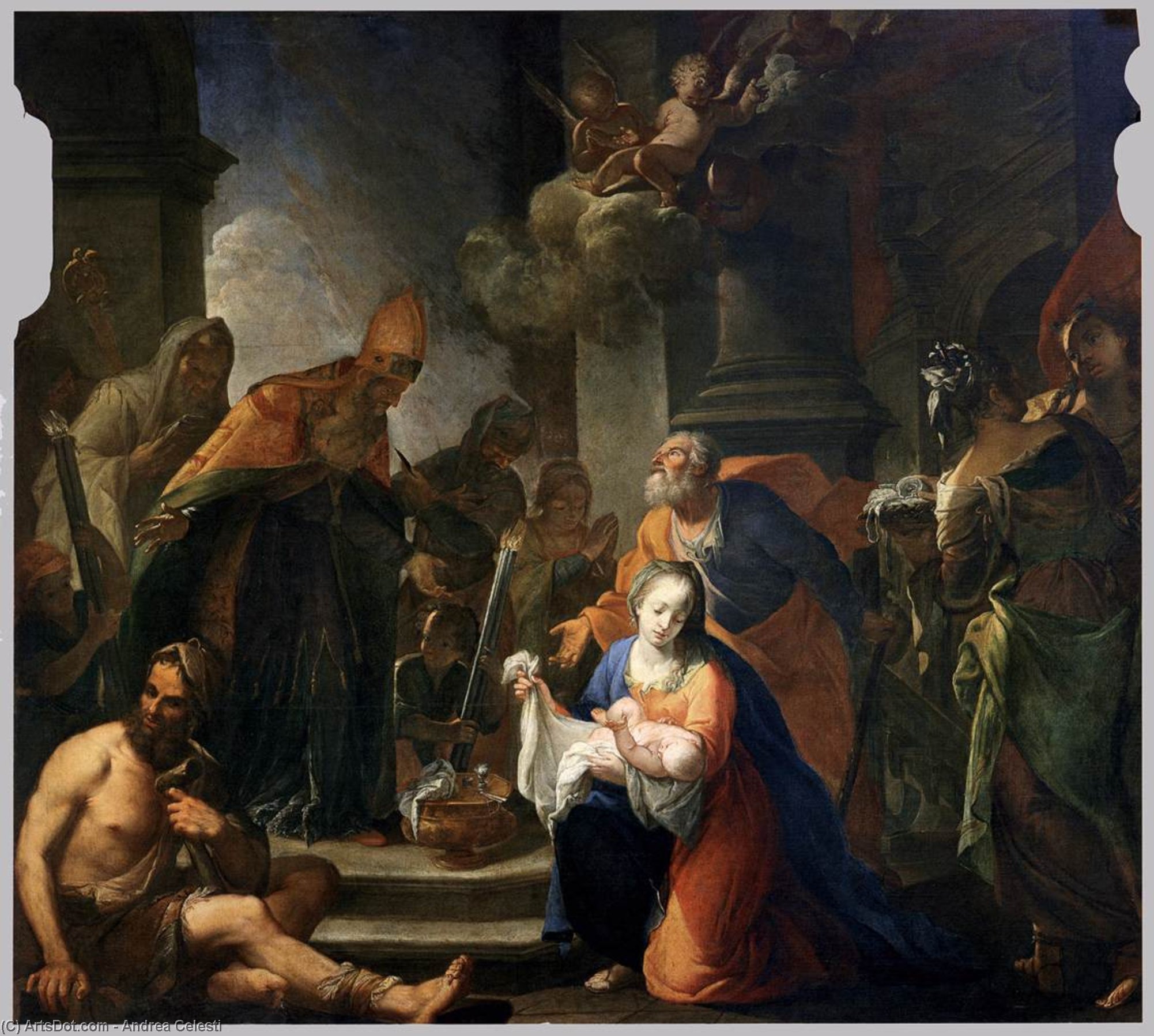 Presentation Of Jesus At The Temple — Andrea Celesti