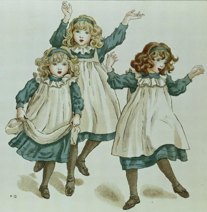 The Strains Of Polly Flinders — Kate Greenaway