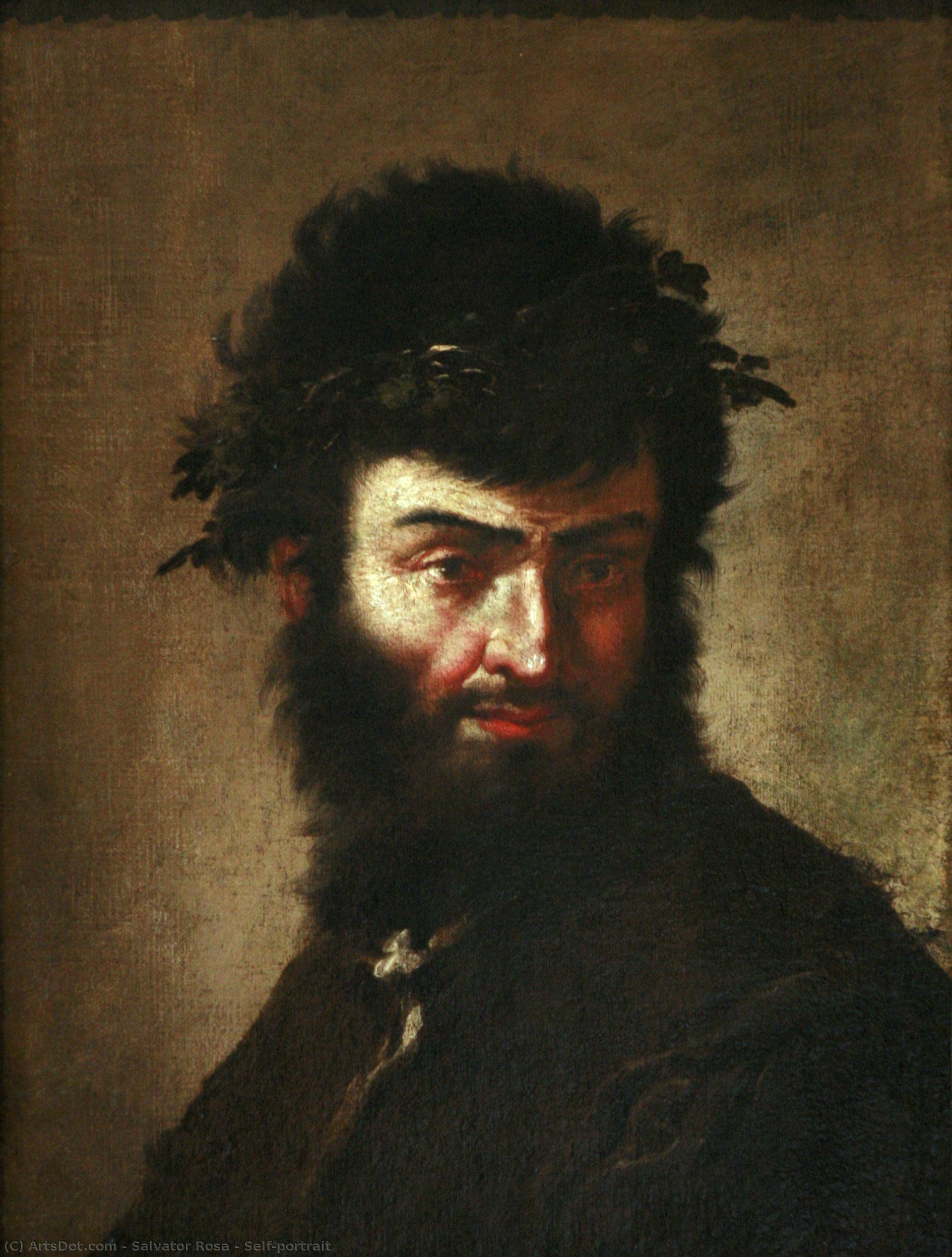 Self-portrait — Салватор Роса