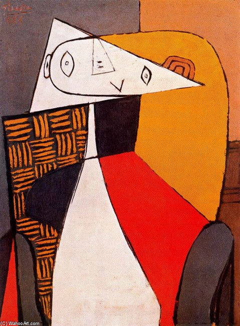 Sitzende Frau 9 — Pablo Picasso