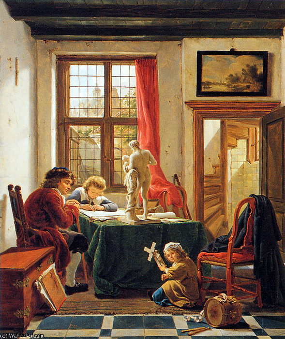 The Drawinglesson Sun — Abraham Van Strij