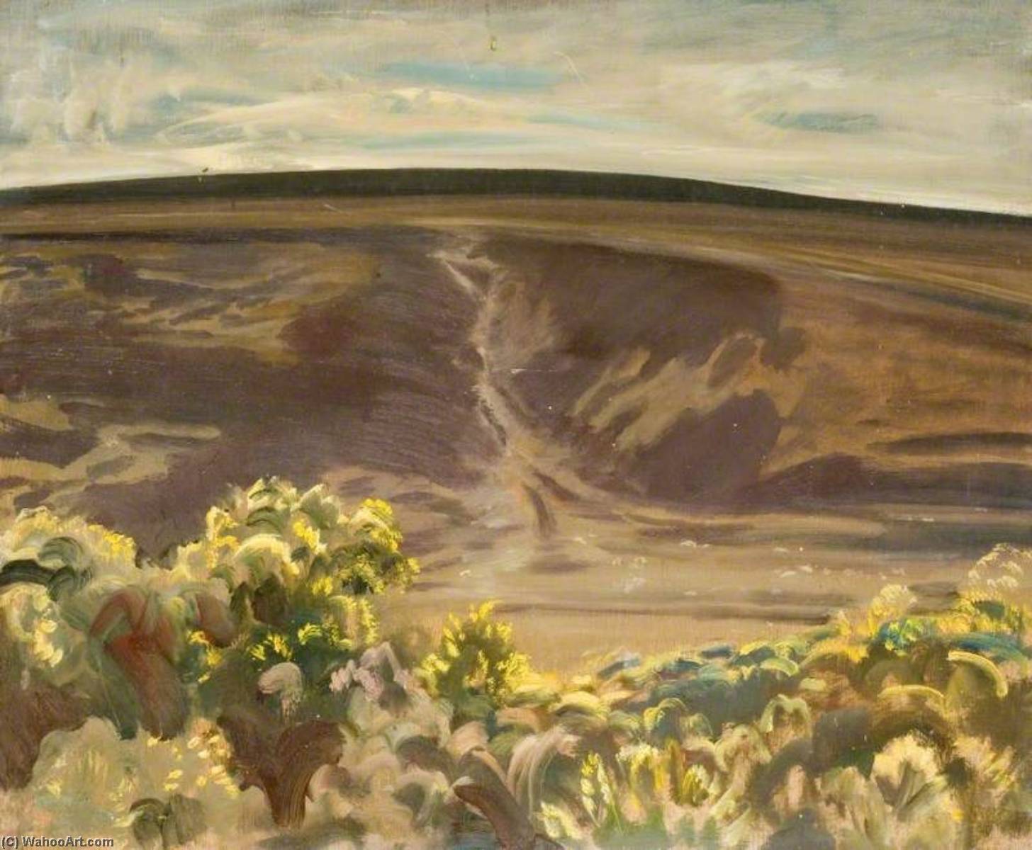 Exmoor Con Retamas — Sir Alfred James Munnings